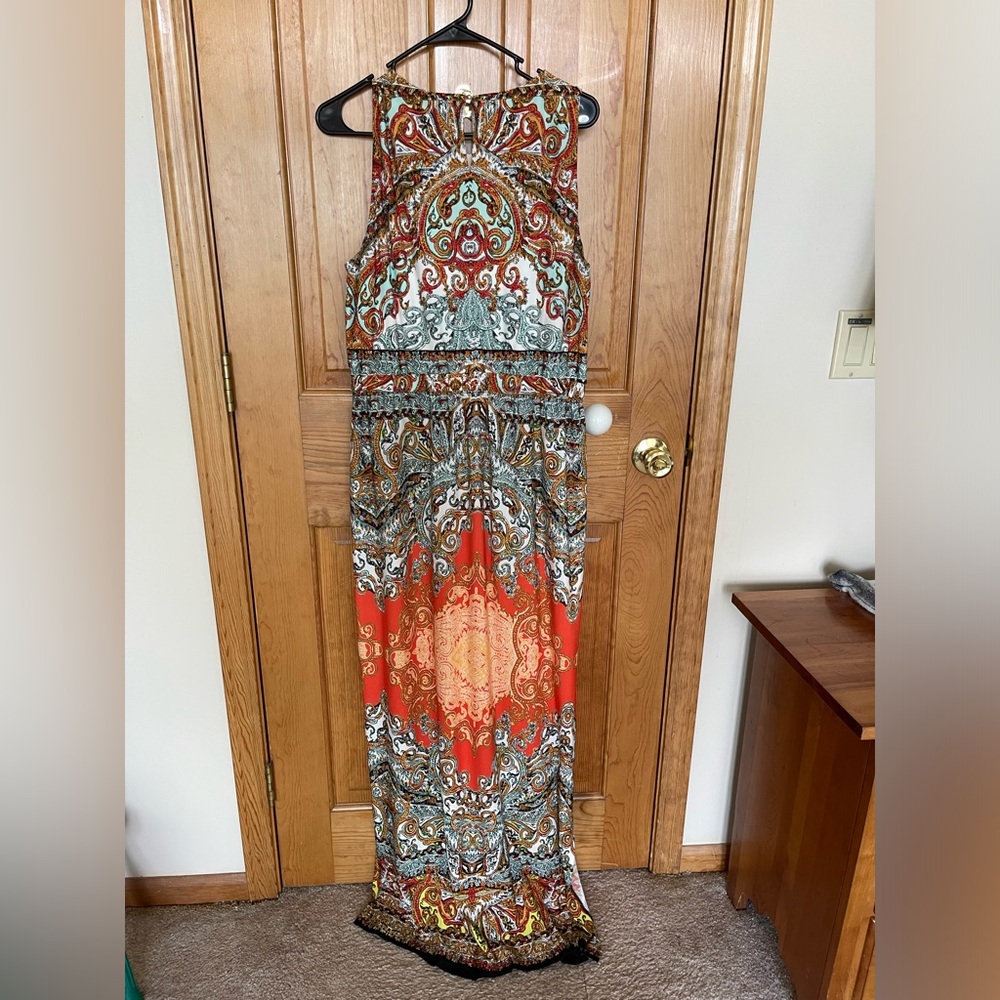 Vintage maxi dress.  Size 14.